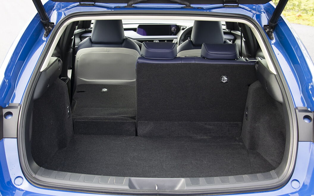 Lexus UX 300e Bootspace with Split Seat Folded