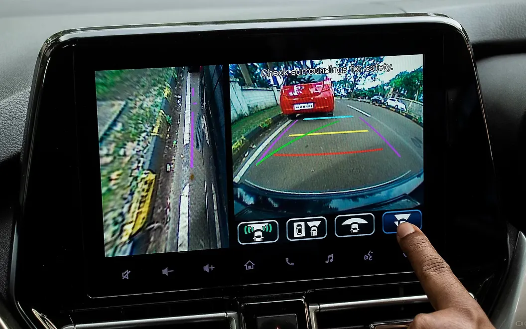 Maruti Suzuki Fronx 360 View Camera Control