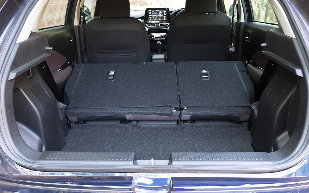 Maruti Suzuki Fronx Bootspace with Folded Seats