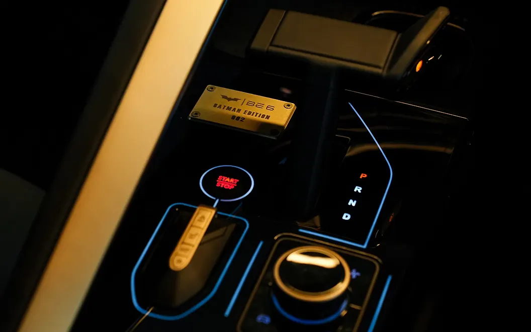 Mahindra BE 6 Drive Mode Selector