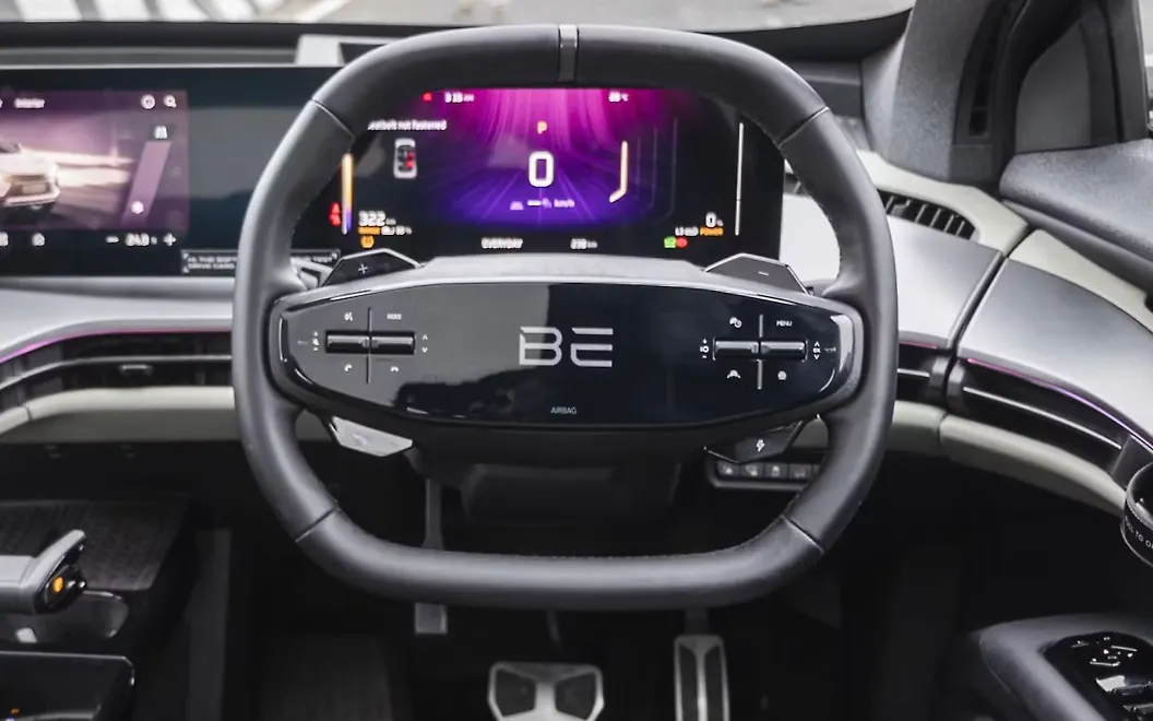 Mahindra BE 6 Steering