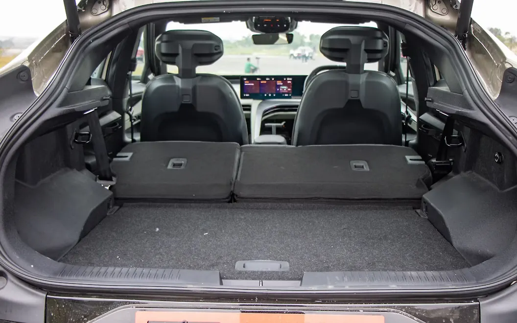 Mahindra BE 6 Bootspace with Folded Seats