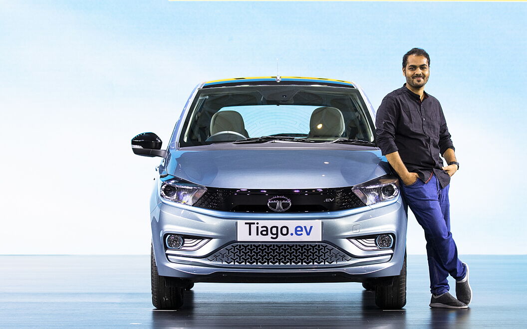 Tata Tiago EV Front View