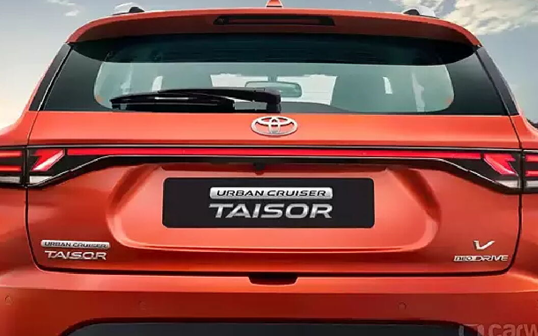 Toyota Urban Cruiser Taisor Rear View