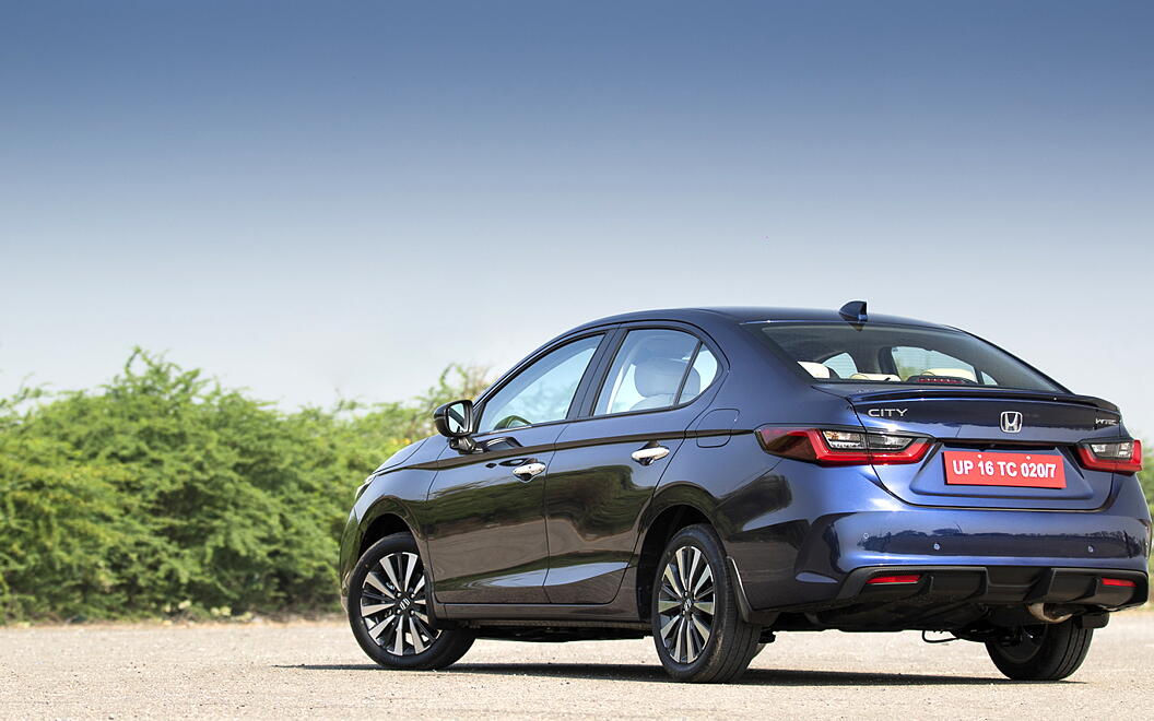 Honda New City Rear Left View