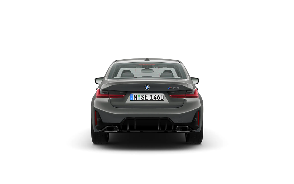 BMW M340i Rear View