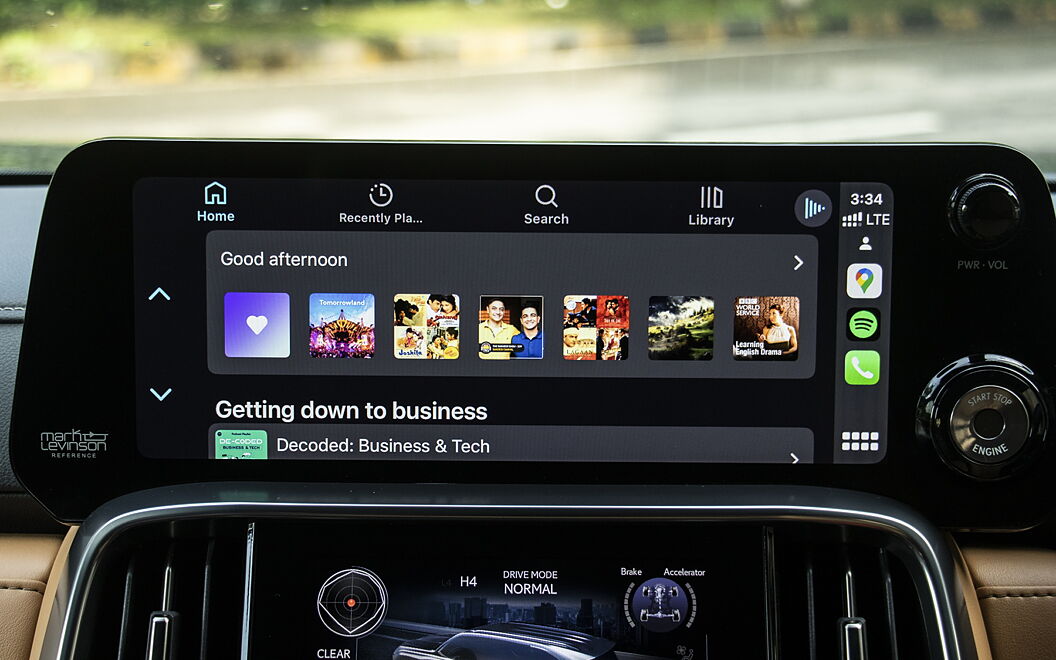 Lexus LX Infotainment Display