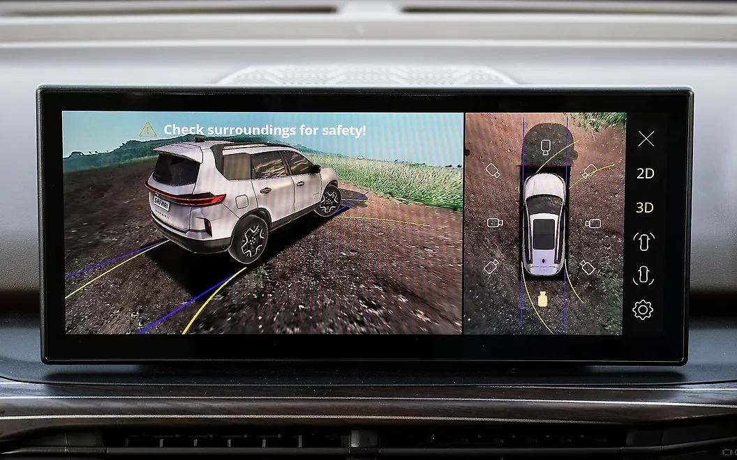 Tata Safari 360 View Camera Control