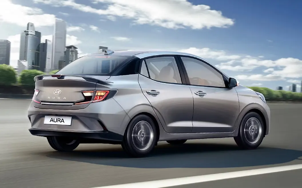 Hyundai Aura - Front Left View | Hyundai Aura Images