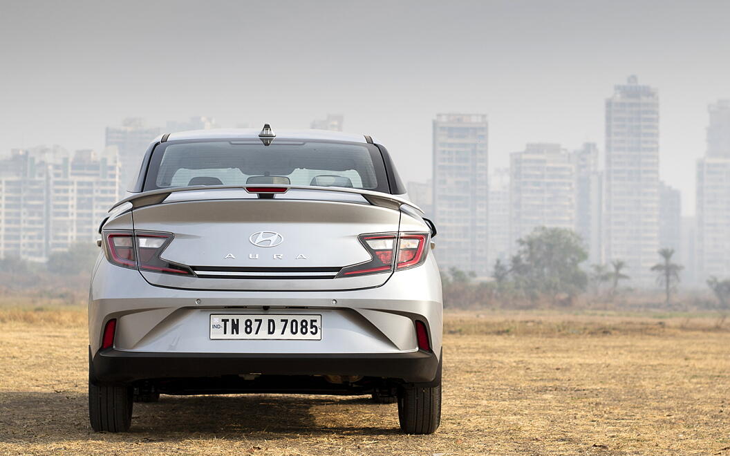 Hyundai Aura Rear View