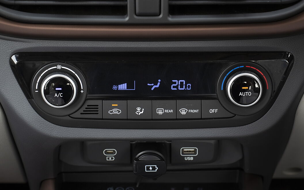 Hyundai Aura AC Controls