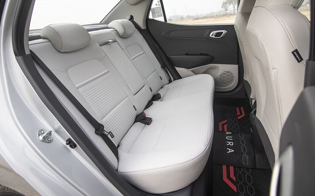 Hyundai Aura Rear Passenger Seats