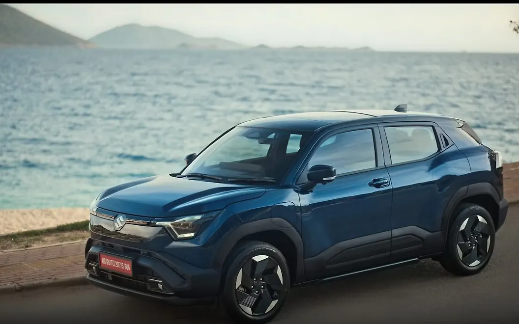 Maruti Suzuki e Vitara Front Left View