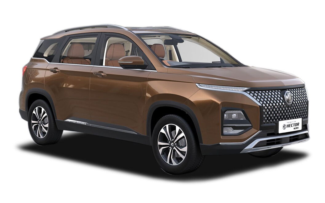 MG Hector Plus Front Right View