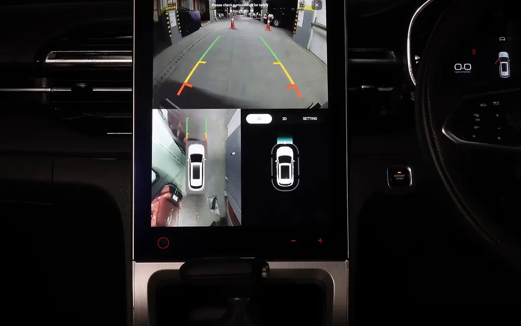 MG Hector Plus 360 View Camera Control