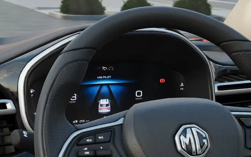 MG Hector Plus Dashbaord Display