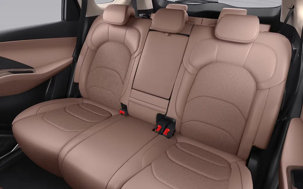 MG Hector Plus Last Row Seats