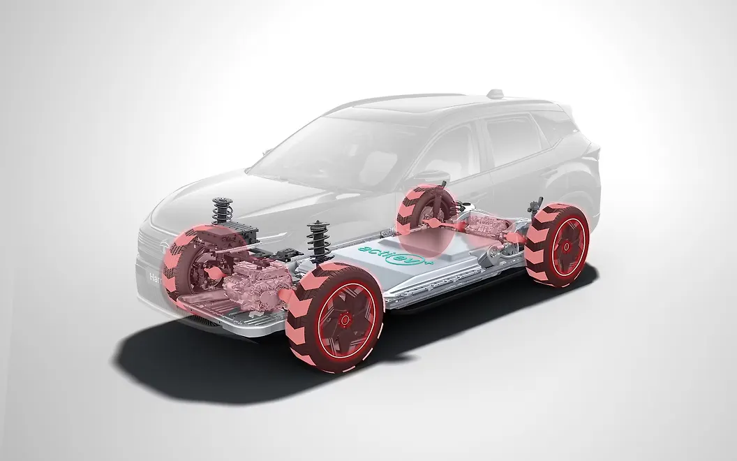Tata Harrier EV Bonnet
