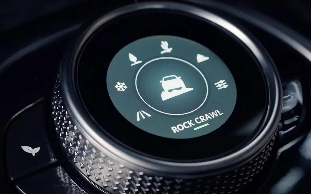 Tata Harrier EV Drive Mode Selector