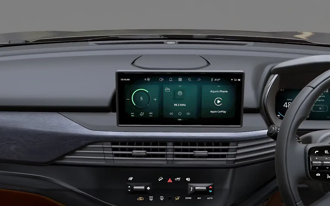 Tata Harrier EV Infotainment Display