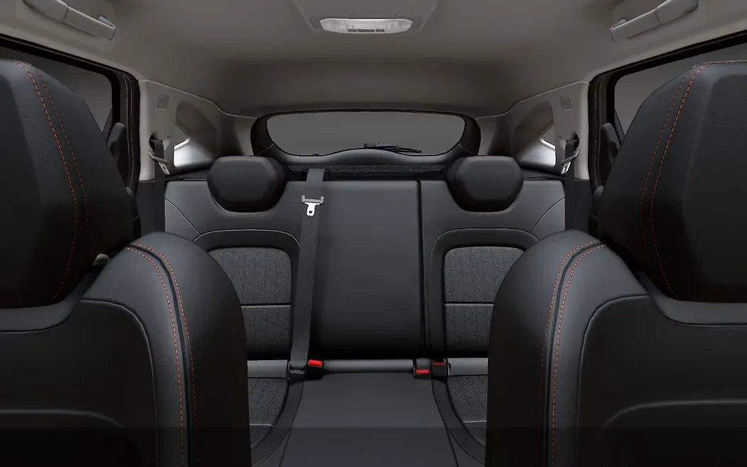 Tata Harrier EV Rear Passenger Seats