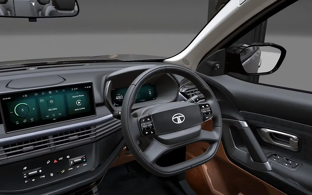 Tata Harrier EV Steering