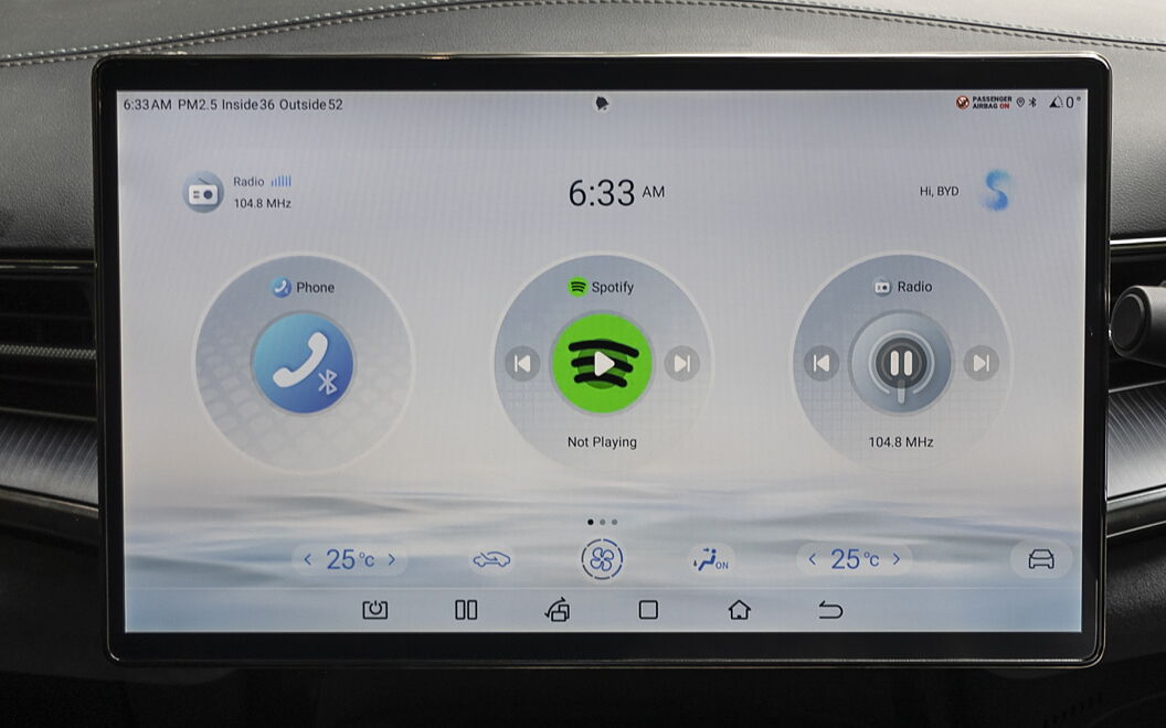 BYD Seal Infotainment Display
