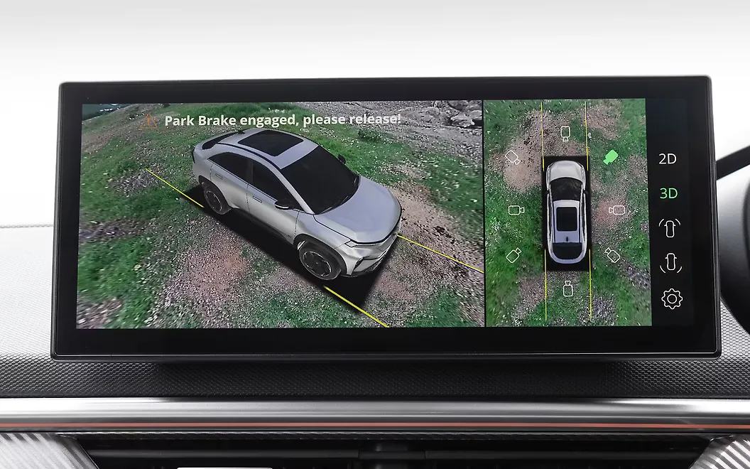 Tata Curvv 360 View Camera Control