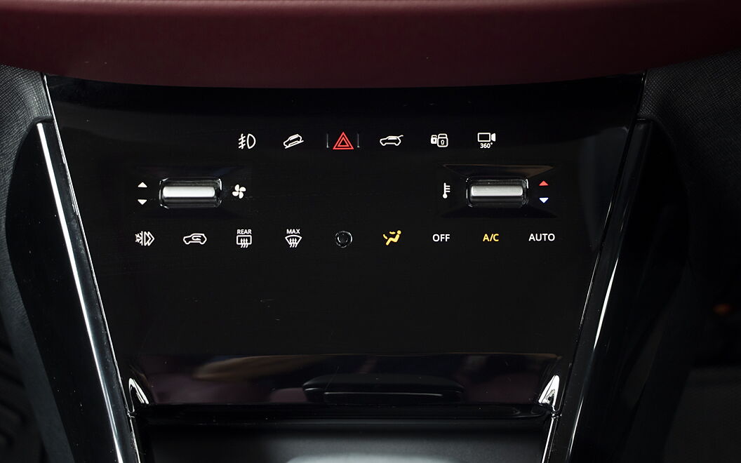 Tata Curvv AC Controls