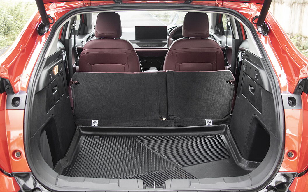 Tata Curvv Bootspace with Folded Seats