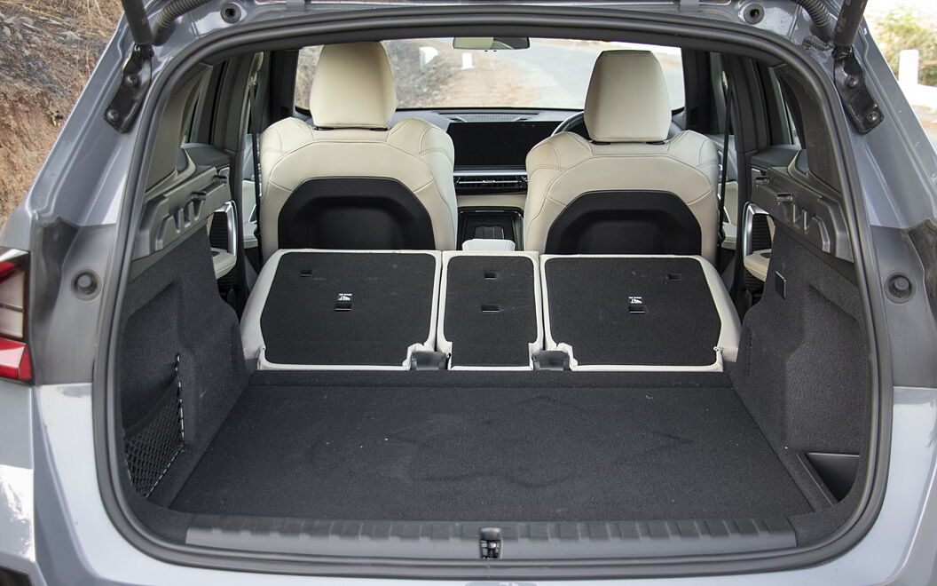 BMW iX1 Bootspace with Folded Seats