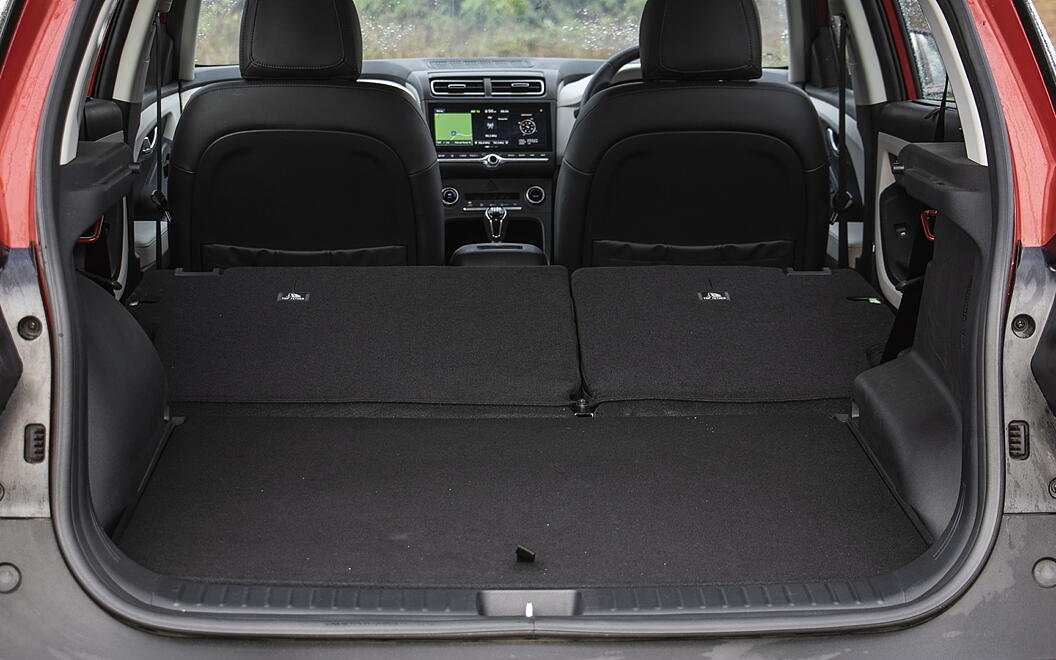 Hyundai Creta Bootspace with Folded Seats