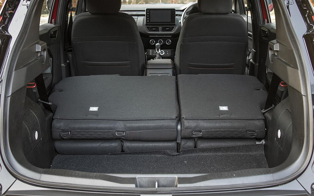Renault Kiger Bootspace with Folded Seats