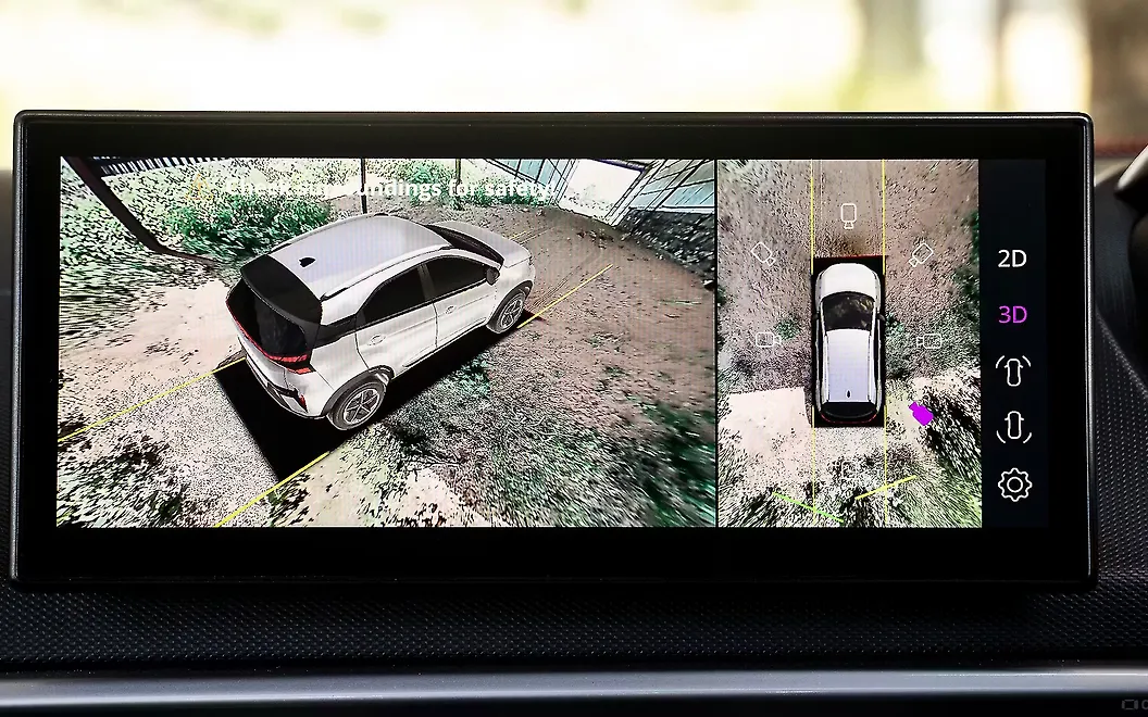 Tata Nexon 360 View Camera Control