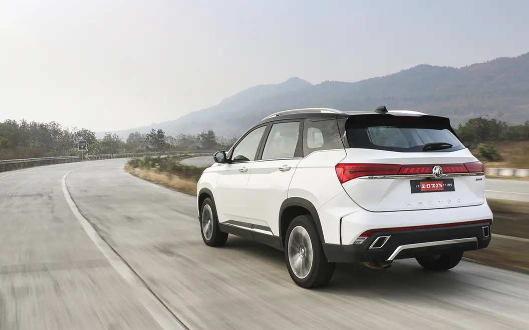 MG Hector Rear Left View