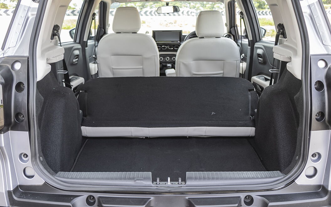 Citroen C3 Aircross Bootspace with Folded Seats