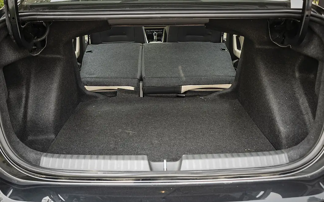 Volkswagen Virtus Bootspace with Folded Seats