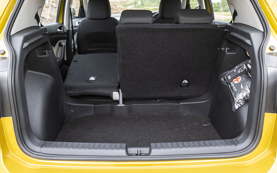 Volkswagen Taigun Bootspace with Split Seat Folded