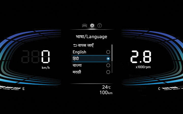 Hyundai Exter Dashbaord Display