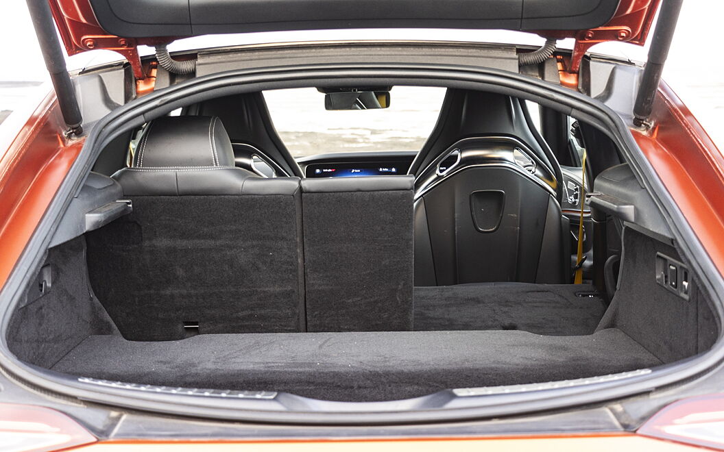 Mercedes-Benz AMG GT 63 S E Performance Bootspace with Split Seat Folded