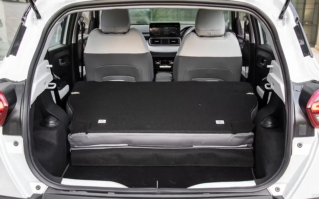Tata Punch EV Bootspace with Folded Seats