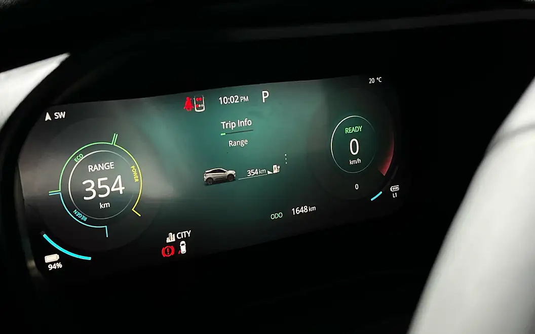 Tata Nexon EV Dashbaord Display