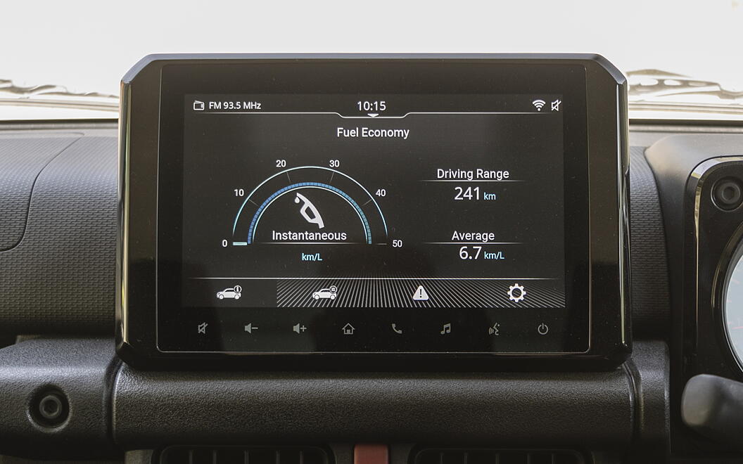 Maruti Suzuki Jimny Infotainment Display