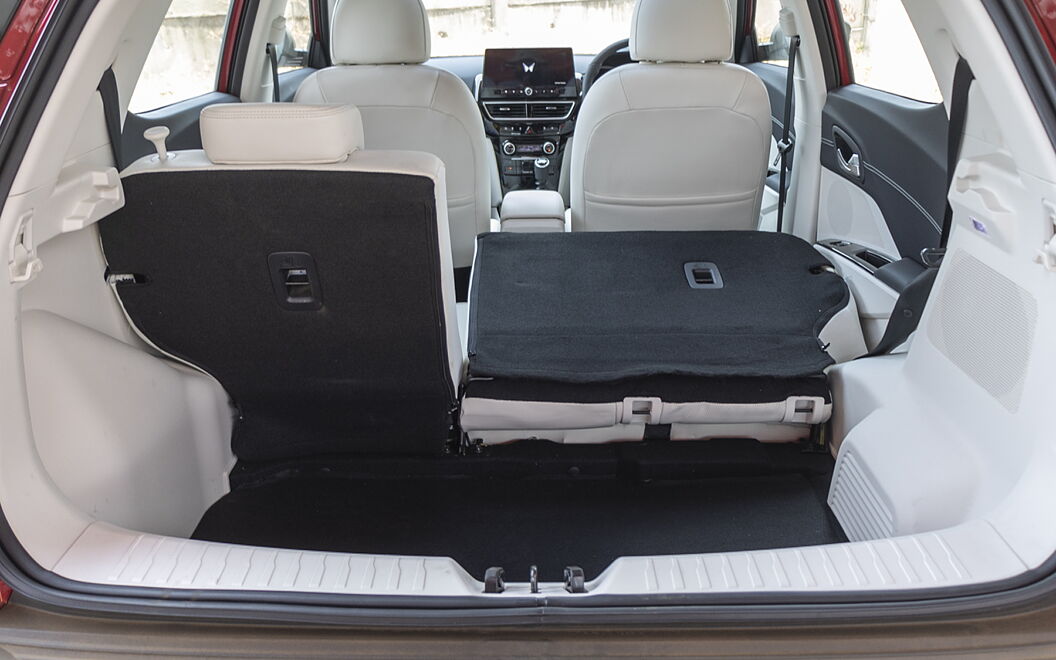 Mahindra XUV 3XO Bootspace with Split Seat Folded