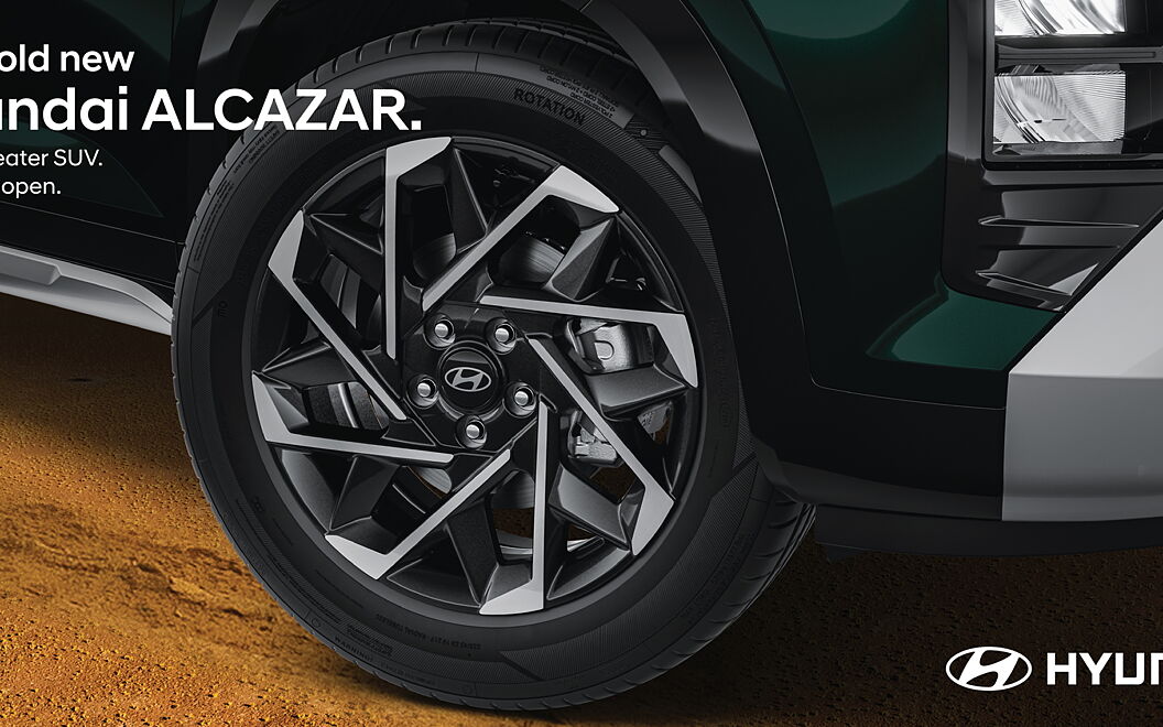 Hyundai Alcazar facelift Front Wheel