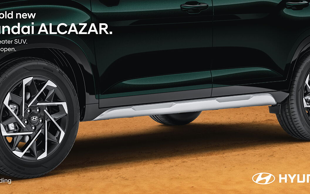 Hyundai Alcazar facelift Rear Wheel