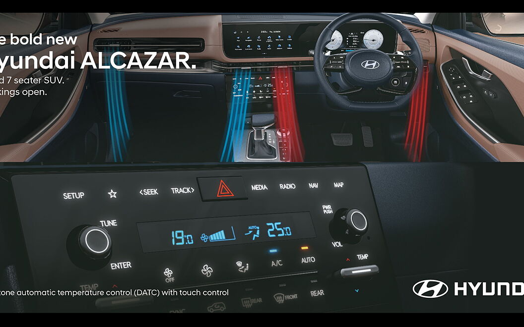 Hyundai Alcazar DashBoard