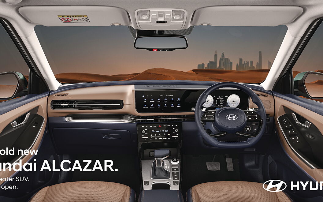 Hyundai Alcazar facelift DashBoard