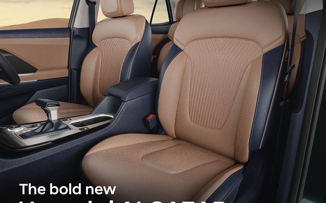 Hyundai Alcazar facelift Front Seats