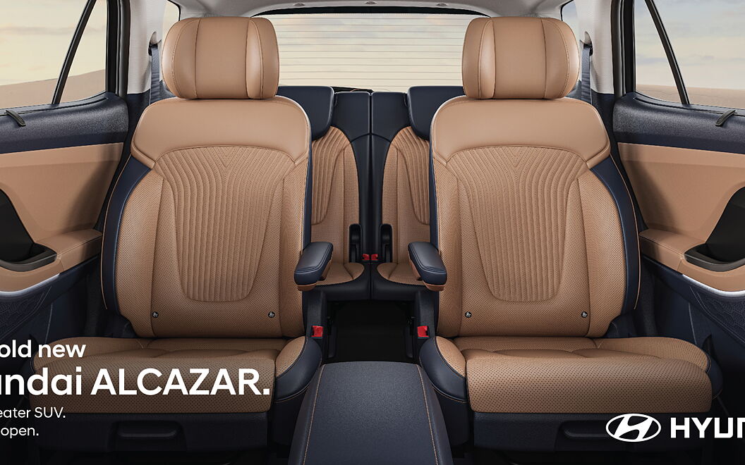 Hyundai Alcazar facelift Third Row Seats